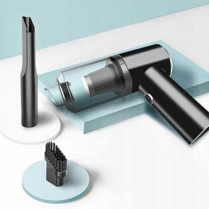 Odkurzacz ręczny samochodowy bezprzewodowy akumulatorowy do samochodu