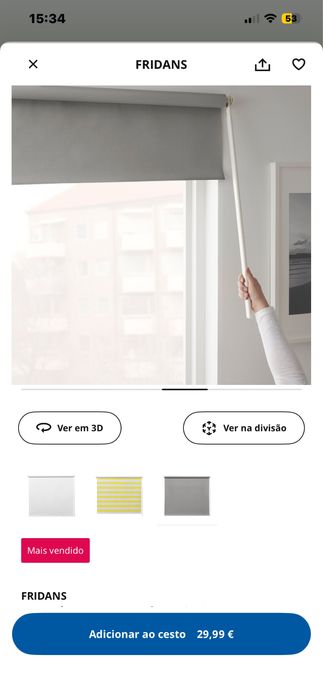 Estore Opaco Ikea