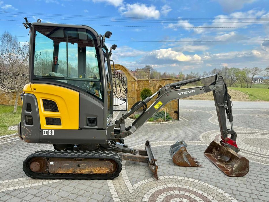 Minikoparka Volvo EC20D *2017ROK, 1800MTG*