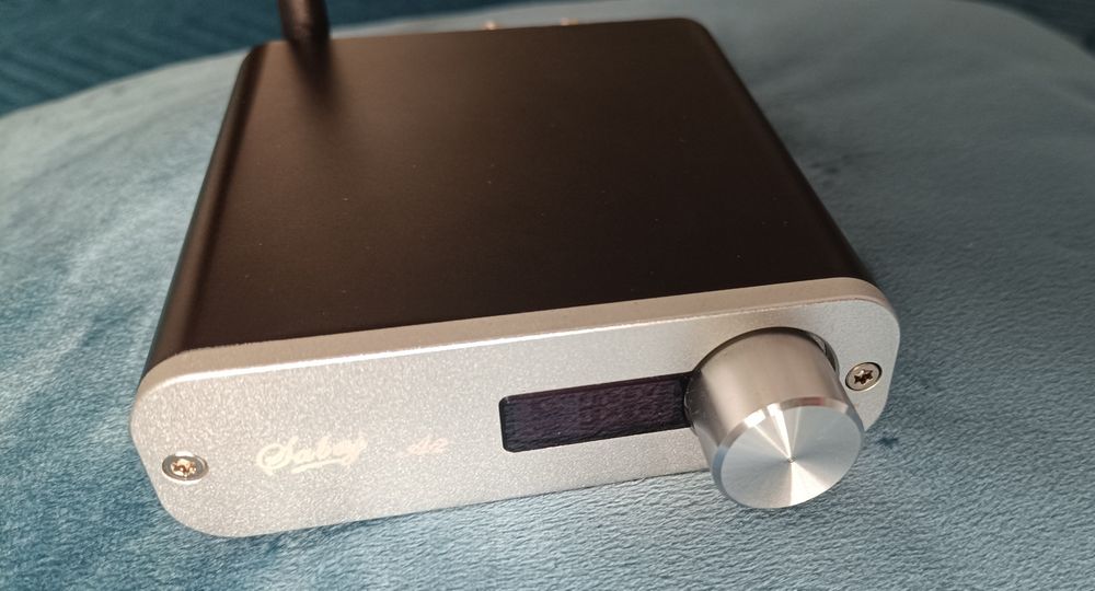 Bluetooth Wzmacniacz - konwerter dźwięku Sabay A2 z pilotem