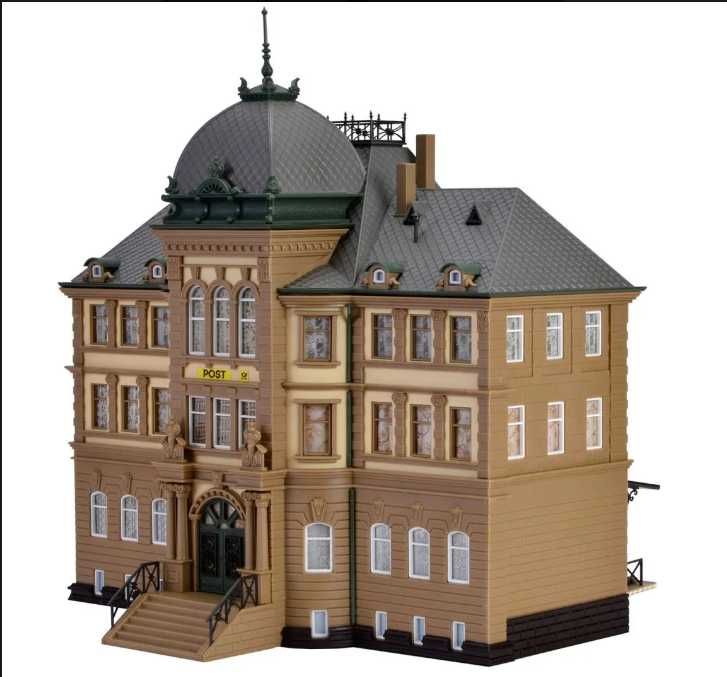 Vollmer 43765 - Budynek Poczty Głównej - Hauptpostamt, skala H0 - 1:87 - Makieta Kolejowa - UNIKAT!