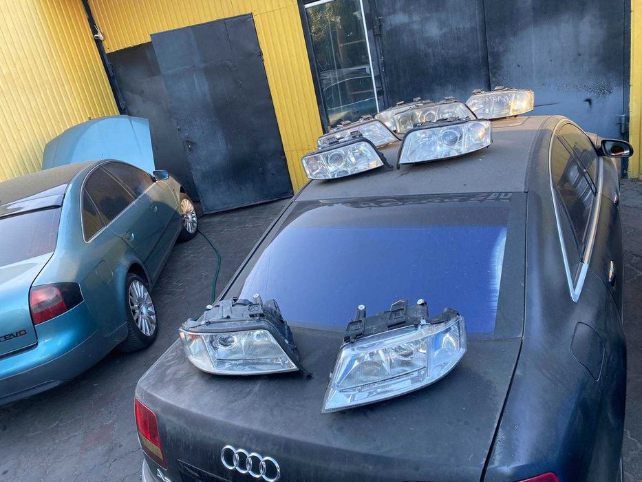 Фары Ауди А6 Рест и дорест ксенон Audi A6 C5 Идеал