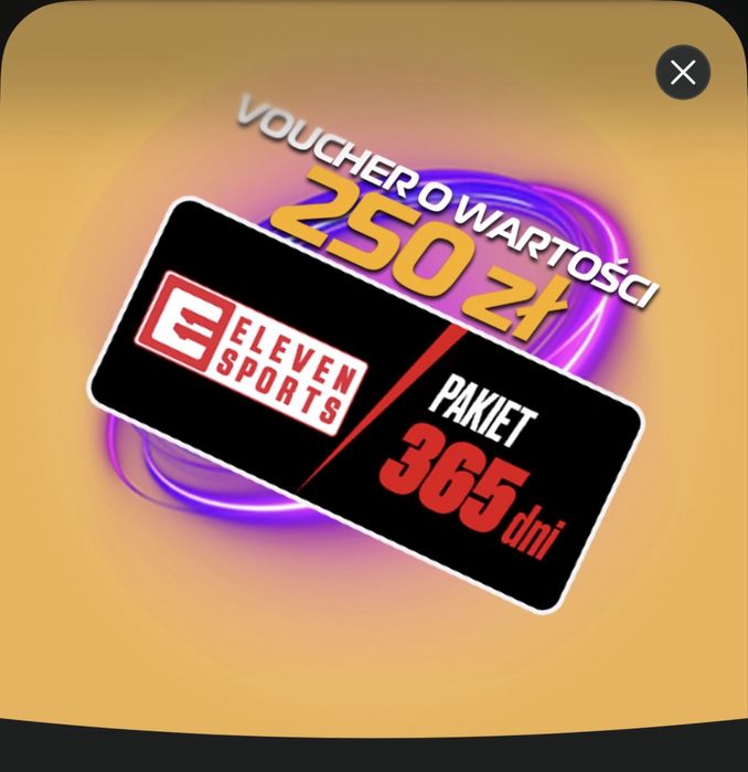 Kod cyfrowy na 365 dni eleven sports