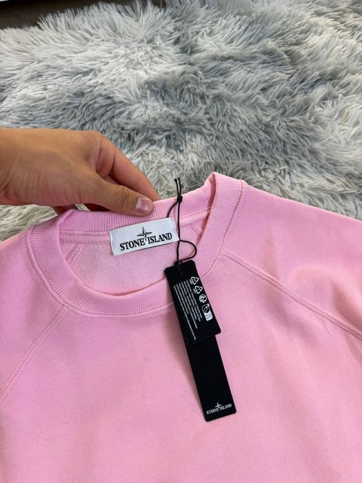 Рожева худі Стонік Stone island Автентична Худі рожева Стонік Світшот Розовий