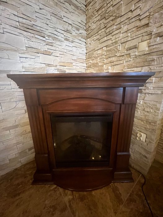 Kominek elektryczny narożny