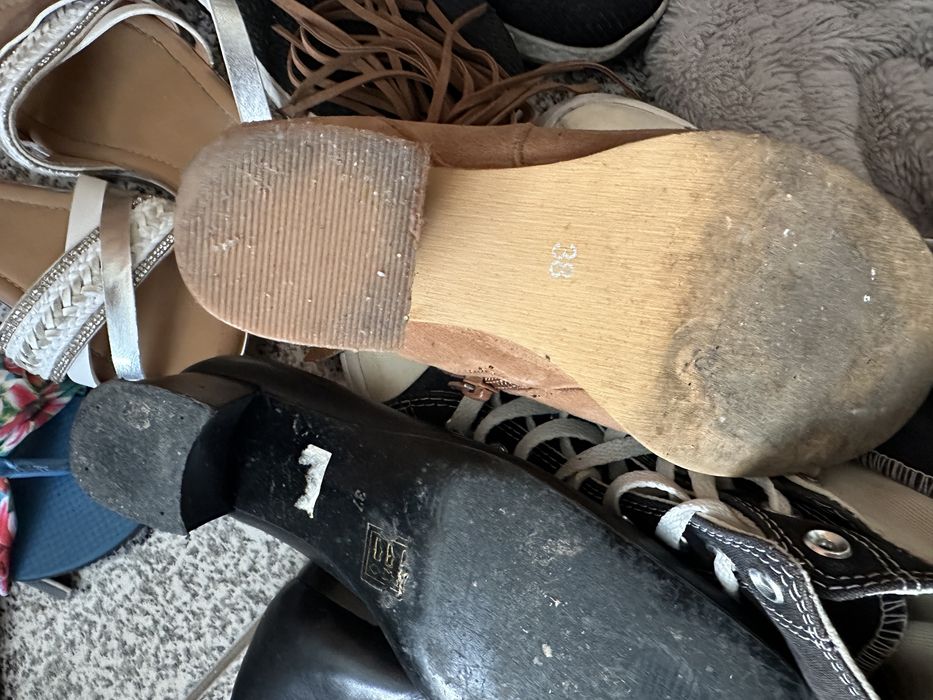 Lote de sapatos mulher - tam. 36-38