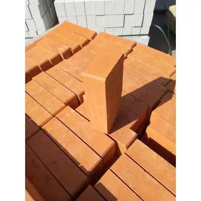 Цегла вогнетривка, пічна  для груби, каміну, печі, мангалу, барбекю