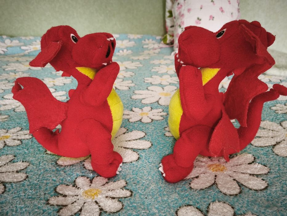 Два дракона близнеца, пара