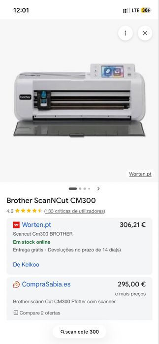 Plotter / Impressora de Corte ScanCoat 300 (ScanCode 300) - Estado de Nova!
