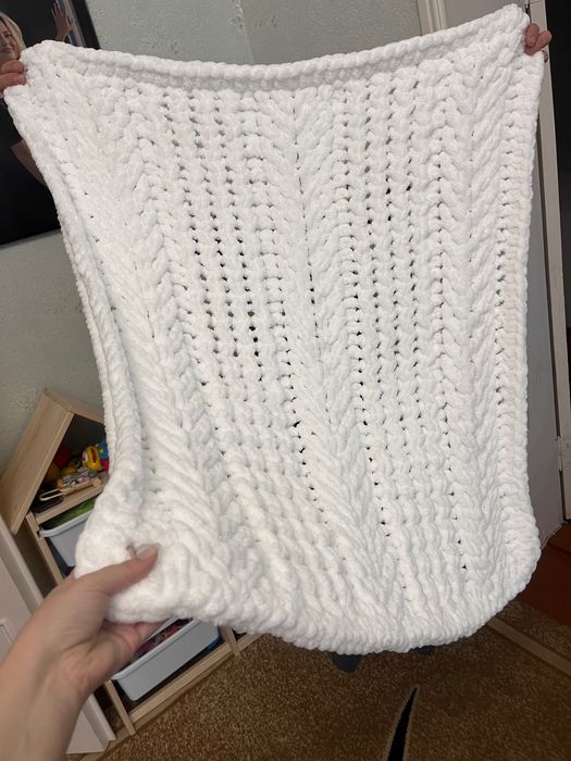 Дитячий пледик Hand Made, розміри 80*90 см