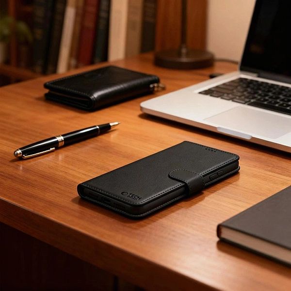 Etui Tech-Protect Wallet na Samasung Galaxy A36 / A56 / A37/5G - czarn