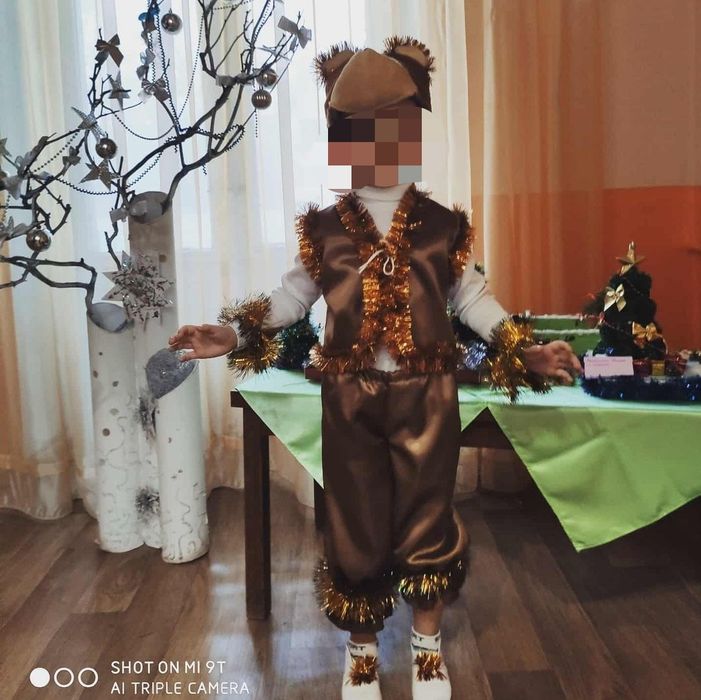 Карнавальный костюм мишки