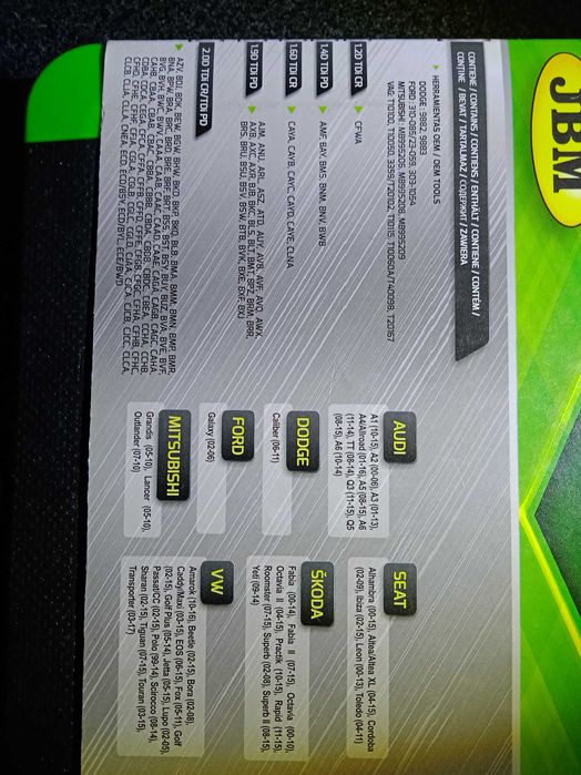 Kit bloqueio distribuição grupo VAG