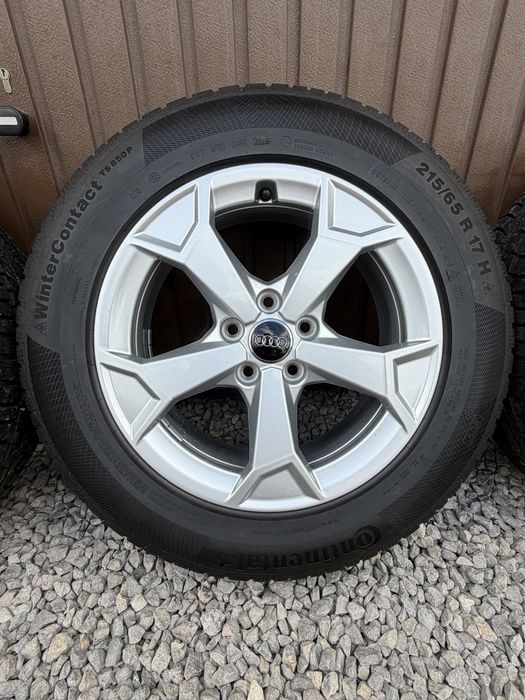 Felgi z oponami 215/65R17 Audi Q3 5x112 Q2 A4 B5 B6 B7 A6 C6 C5 TT A3 VW Tiguan Seat Tarraco Skoda Kodiaq