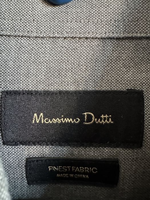 Camisa cinzenta Massimo Dutti (tamanho M) - NOVA