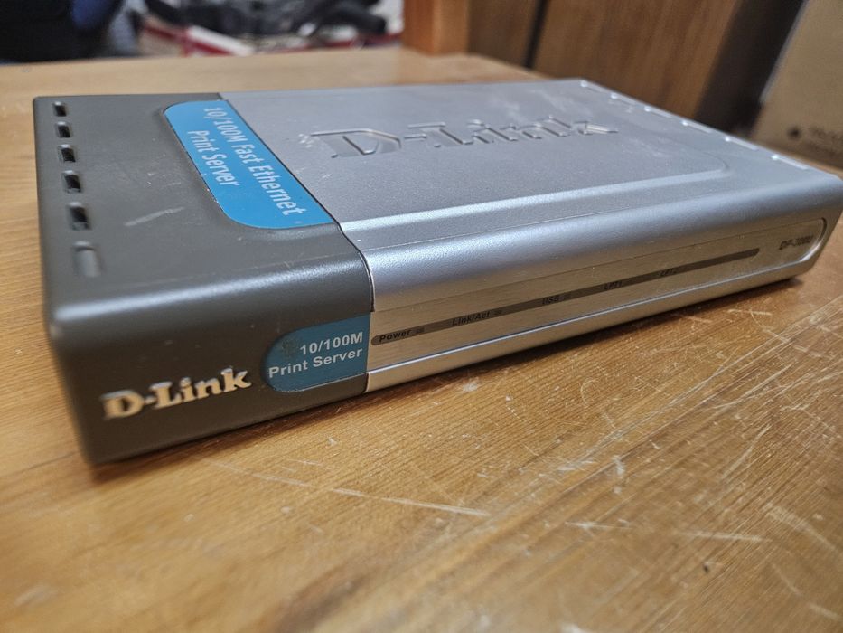 Print serwer druku lpt USB d-link dp-300u kompletny sprawny