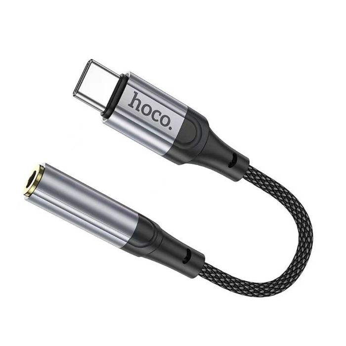 Переходник Type-C-3.5mm Hoco LS36 Audio Конвертер