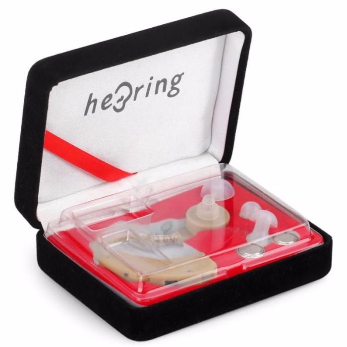 Слуховой аппарат Xingma XM-909E заушной усилитель слуха комплект