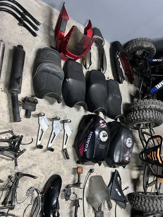 Honda CB 500 częsci licznik lampa kufer gmole lagi zbiornik