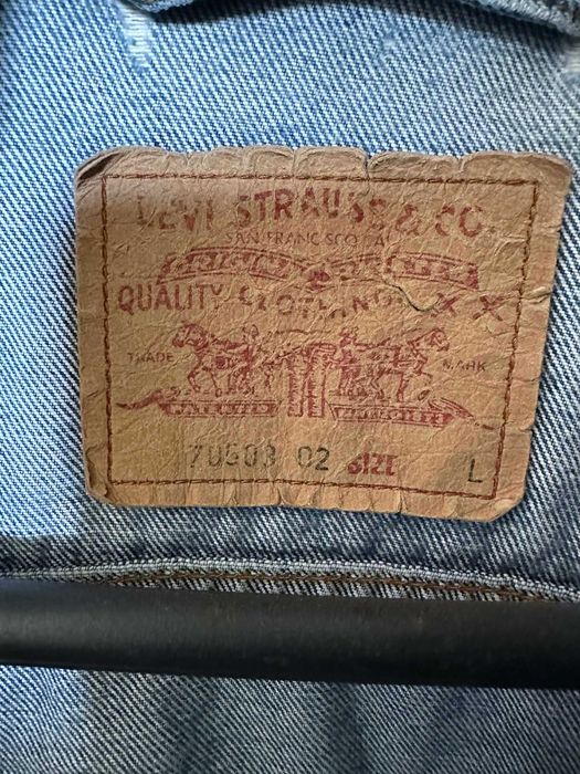 Levis Original Casaco Ganga Homem Medio