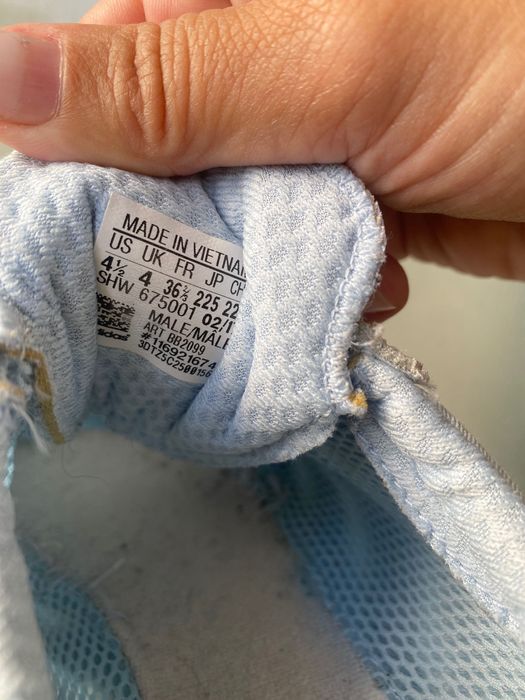 Adidas azul bebé tamanho 36.5