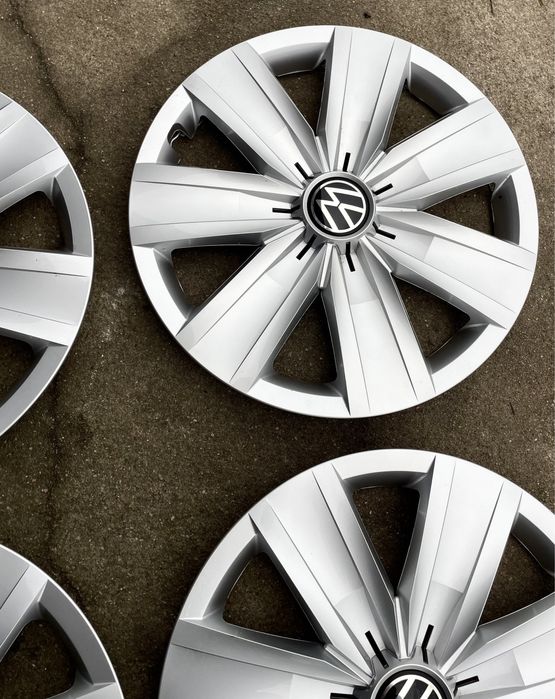 4szt Kołpaki 16” Oryginalne VW Volkswagen kolpaki VAG r16