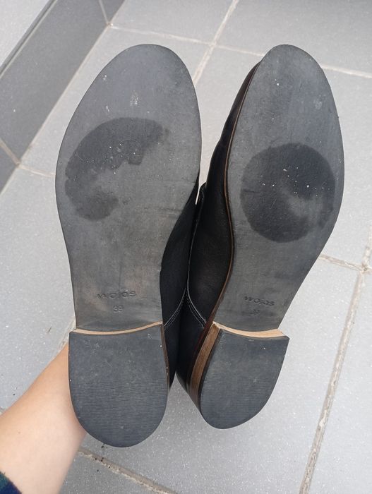 Buty skórzane Wojas damskie 39, raz użyte