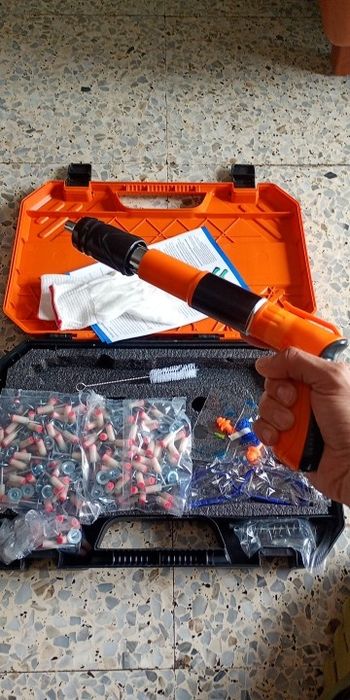 Pistola de pregos fulminante
