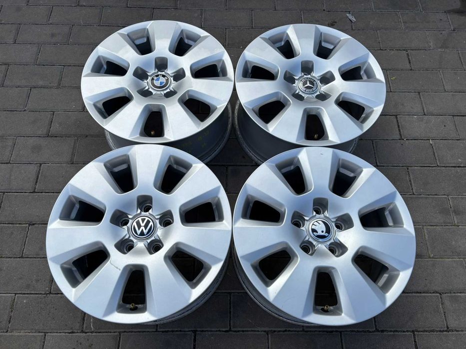 FELGI 16 Mercedes Seat Skoda Cupra Audi VW BMW 5x112 7.5J ET37 #312