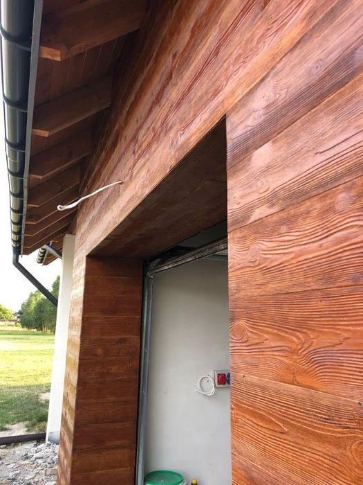 Deska ELEWACYJNA Imitacja Drewna elastyczna już w Kolorze od ręki