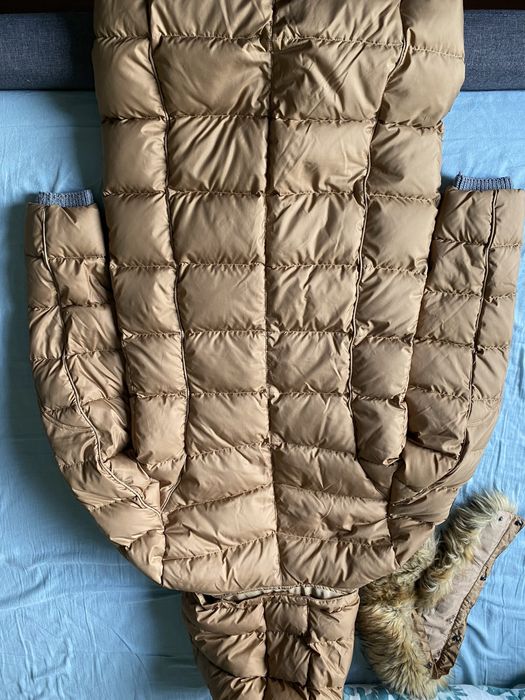 Płaszcz puchowy kurtka puchowa Marc O’Polo M 38 brązowy