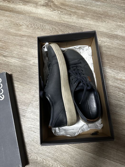 Мужские кеды кроссовки ecco soft 7 м