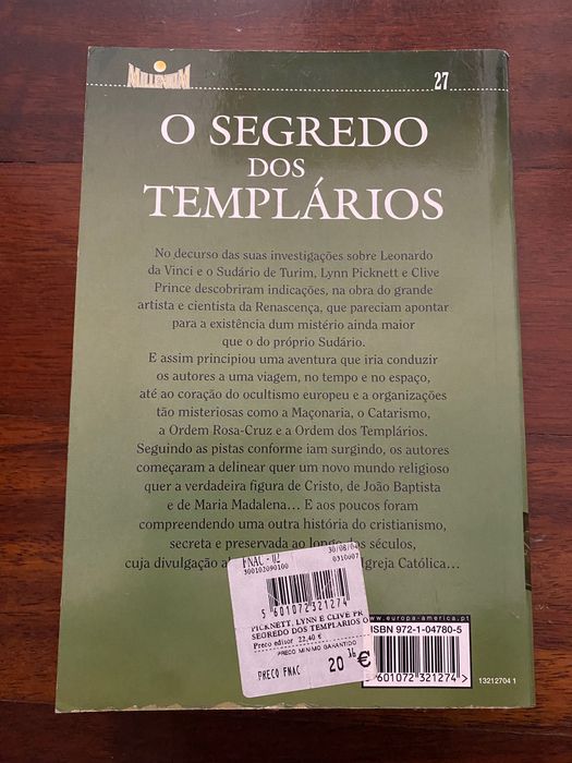 O Segredo dos Templários - Lynn Picknett e Clive Prince