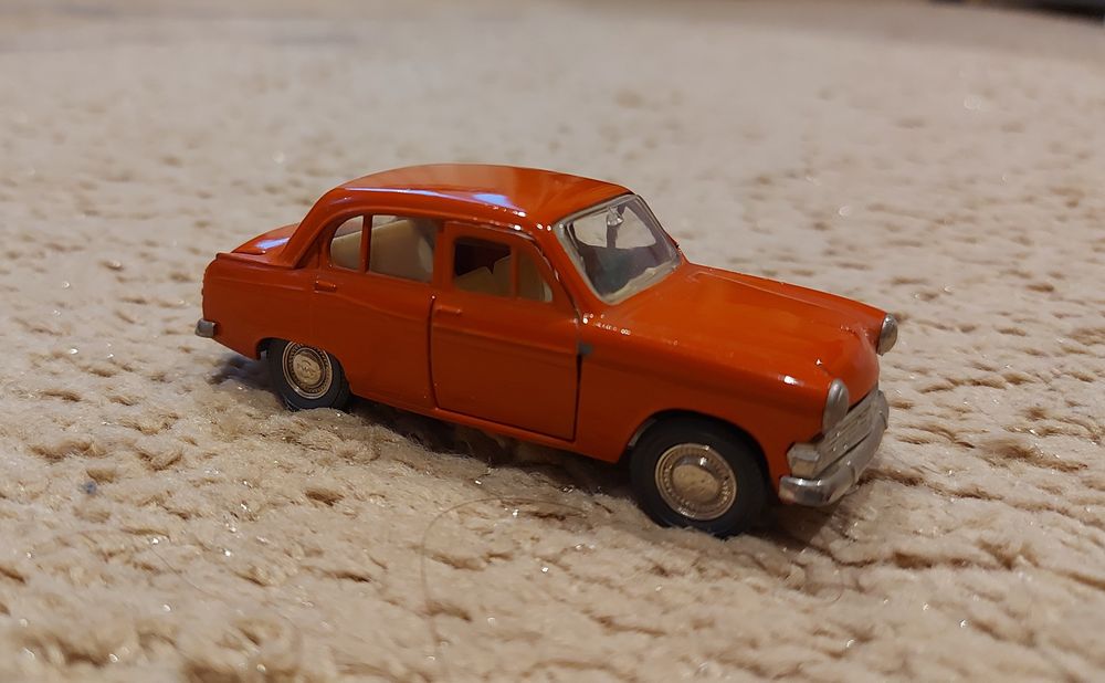 Москвич 403, модель А7,  сделано в СССР, масштаб 1:43