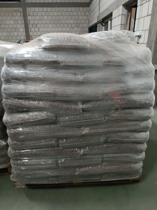 Pellet z łuski gryki 6mm worki 15 kg