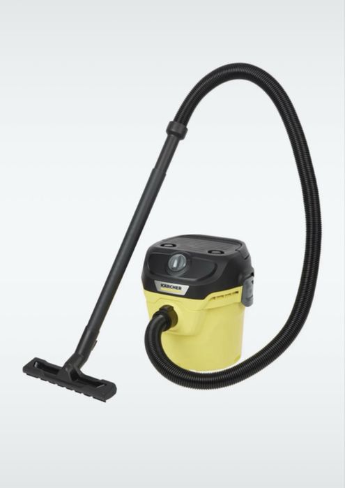 Odkurzacz Kärcher 1000W na sucho i mokro z akcesoriami żółty kompakt