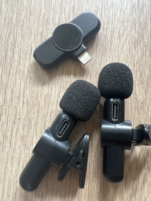 Mikrofony kapturowe do iphone.