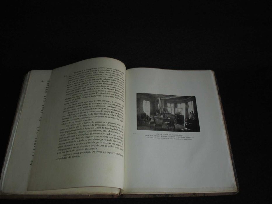 Livro O Rei Saudade José Dias Sanches 54 gravuras 1932