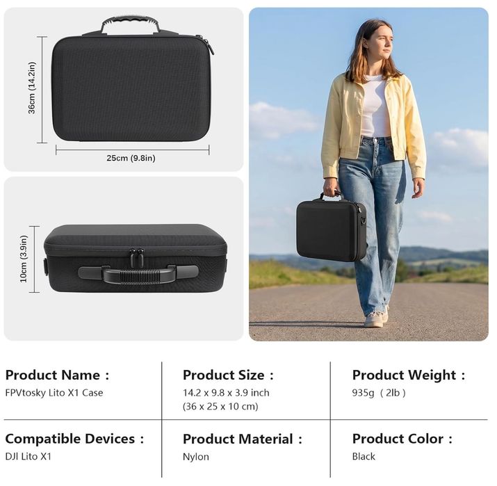 Torba etui do DJI Lito X1 Combo, nowe