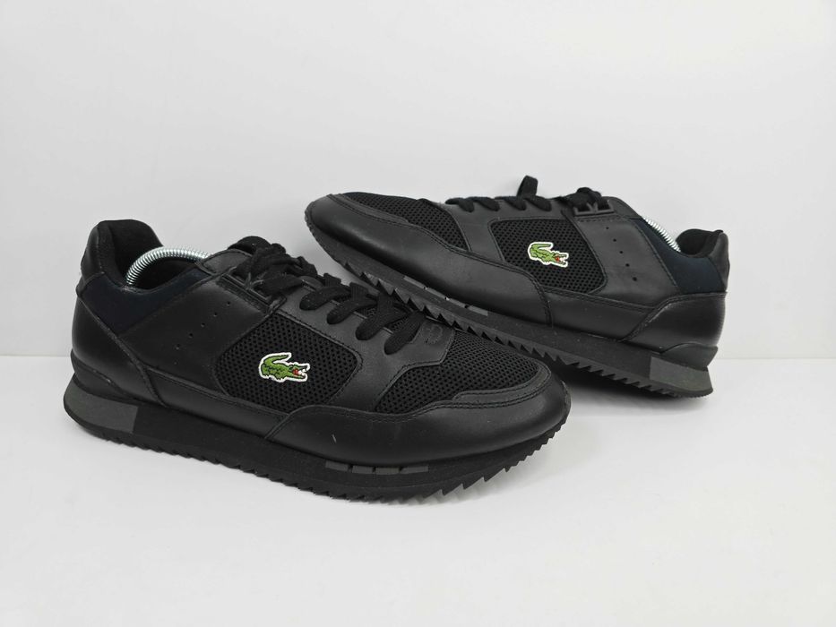 Lacoste Partner Piste skórzane buty czarne r. 41
