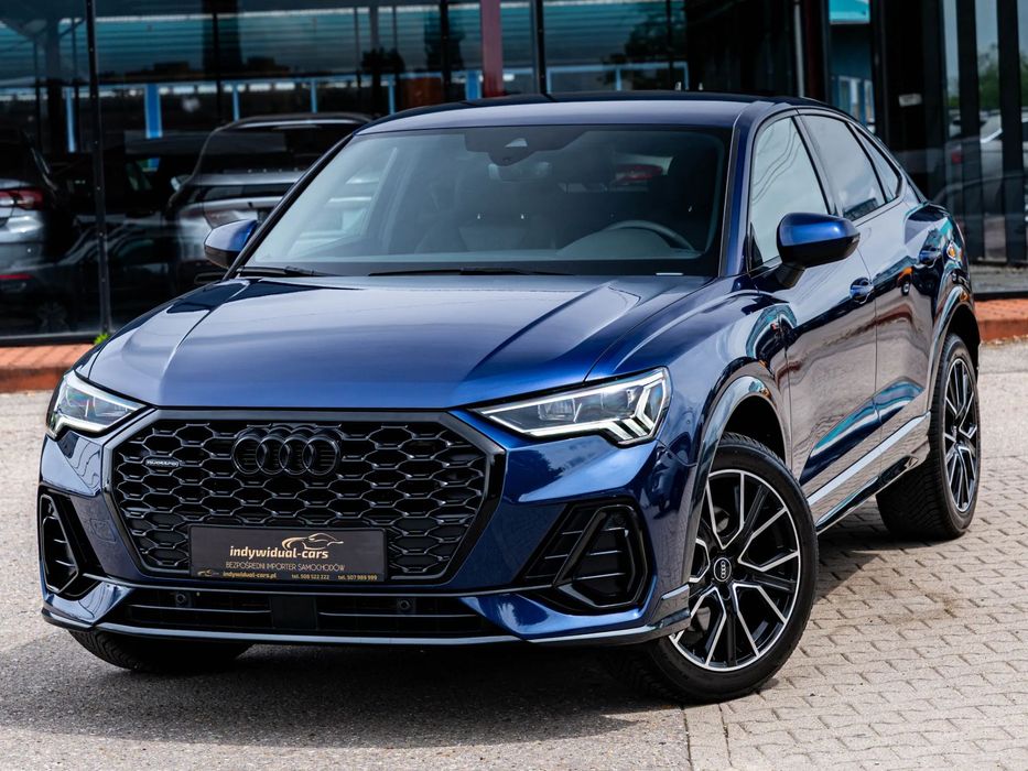 Audi Q3 Sportback QUATTRO*S-LiNE+*200 PS*Competition*MATRiX LeD*Virtual*Radar ACC*EL.HaK