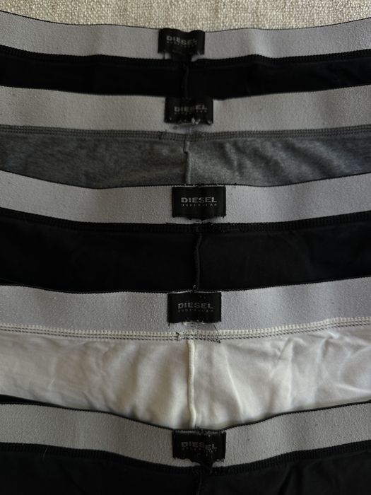 Pack 5 Boxers Diesel Homem - Cores Sortidas (Preto, Cinzento e Branco)