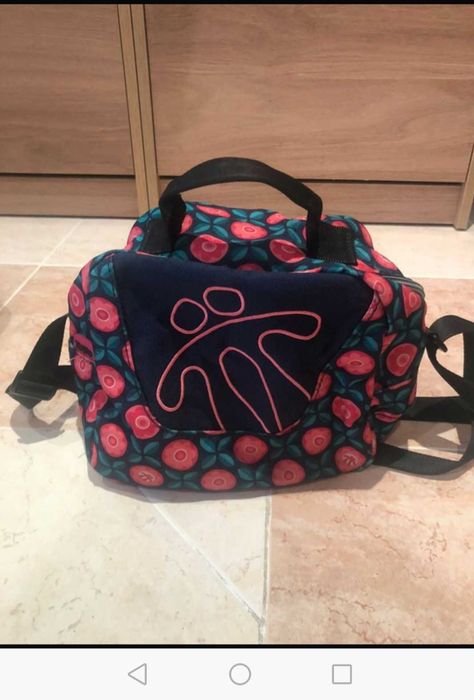 Mochila lancheira e saco de ginástica