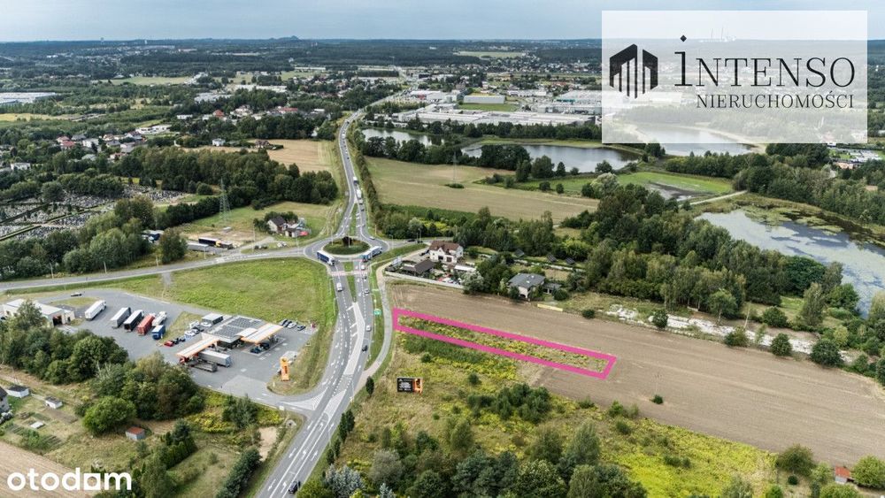 Działka usługowa | Szybki dojazd do centrum i A1