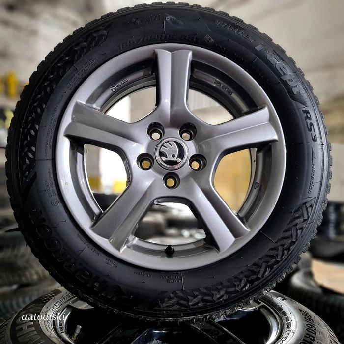 Диски Skoda R15 5×100 Tour Fabia Rapid Roomster Praktik Golf Polo