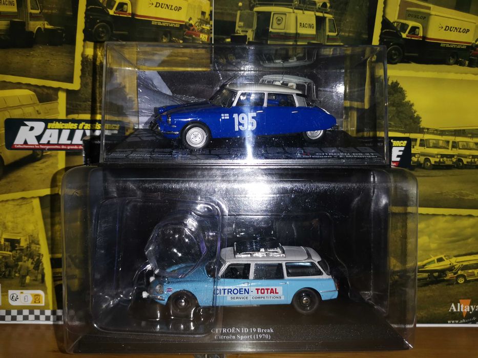 Citroën ID 19 Break + Citroën DS - Team Citroën Sport 1:43