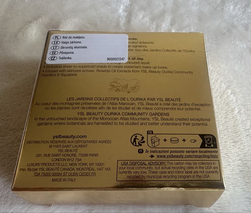 Róż YSL 87 Pink Voltage