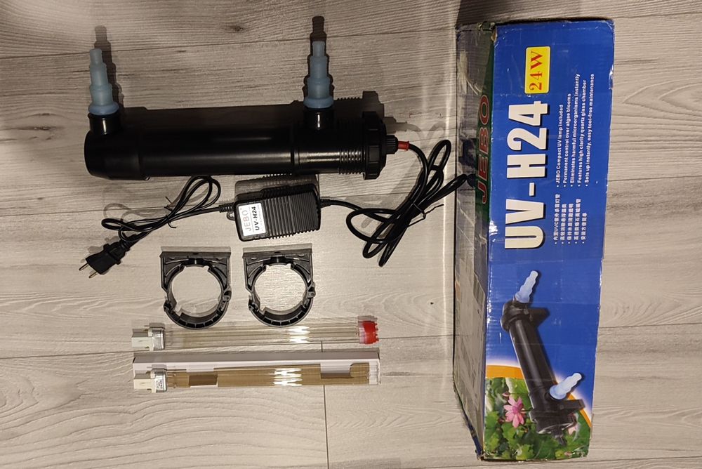 Lampa UV-C 24 W Akwarium morskie Oczko wodne