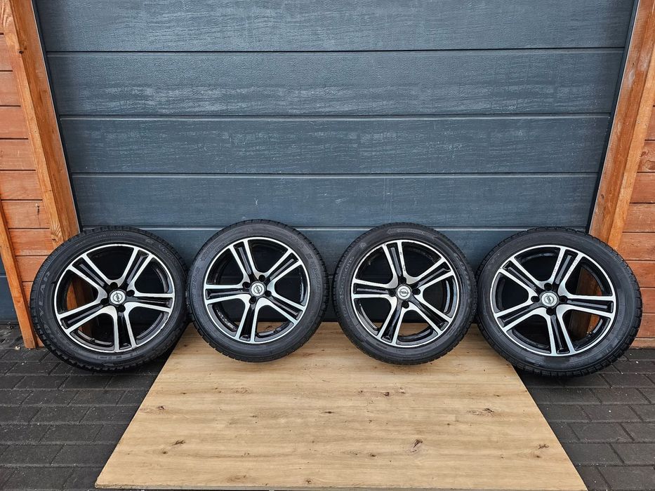 KOŁA FELGI ALUMINIOWE OPONY OPEL ASTRA H, CORSA D, CORSA E, 17" 4x100 ET35 7,5JX17H2