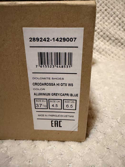 Buty 37 1/2 Dolomite CRODAROSSA HI GTX WS